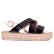 Sandale cu platforma plata - negru