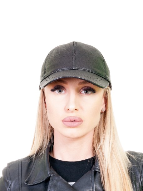 Sapca de dama din piele naturala