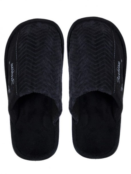 Pantofi de casa pentru barbati - culoare negru