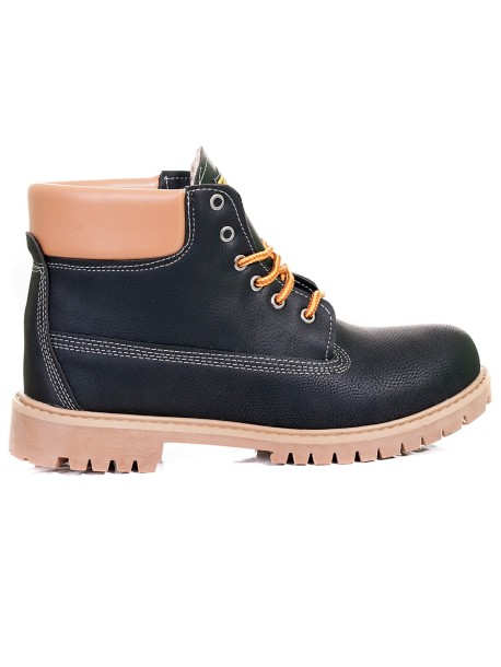 Botine de iarnă pentru bărbați negre
