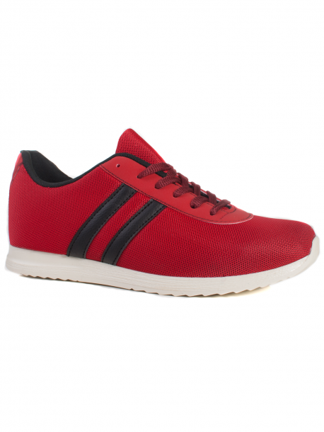 Adidași bărbăteșți, la preț redus, culoare roșie