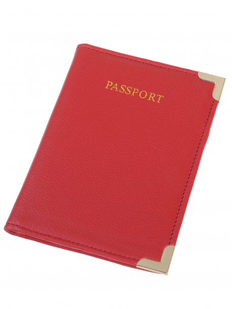 Etui pentru pașaport, culoare roșie