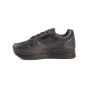 Pantofi sport de dama cu platforma - negri