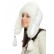 Caciula din blana Unisex White