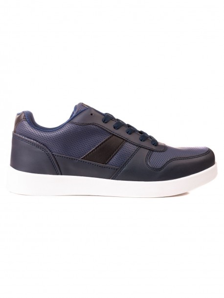 Adidași bărbătești ieftini în culoare albastru închis