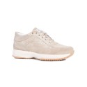 Adidași bărbătești din velur natural, culoare bej