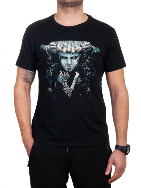 Tricou bărbătesc negru Viking