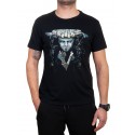 Tricou bărbătesc negru Viking