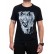 Tricou bărbătesc negru cu lup 3