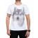 Tricou bărbătesc alb cu lup 2