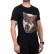 Tricou bărbătesc cu imprimeu de lup 1