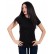 Tricou de dama negru cu mâneci scurte 3
