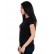 Tricou de dama negru cu mâneci scurte 4