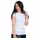 Tricou alb de femei cu mâneci scurte 3