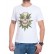 Tricou bărbătesc alb cu marijuana 1