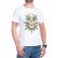 Tricou bărbătesc alb cu marijuana 2