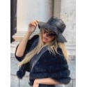 Palarie de dama din piele naturala