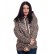 Hanorac de dama leopard cu urechi 1