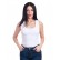 Top de dama alb simplu 1