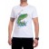 Tricou bărbătesc cu pește verde 2