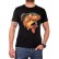 Tricou bărbătesc negru cu crap 2