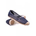 Espadrile Krasi albastru