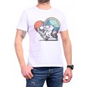 Tricou cu motocicletă