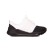 Pantofi sport barbati fara sireturi - alb-negru