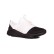 Pantofi sport barbati fara sireturi - alb-negru