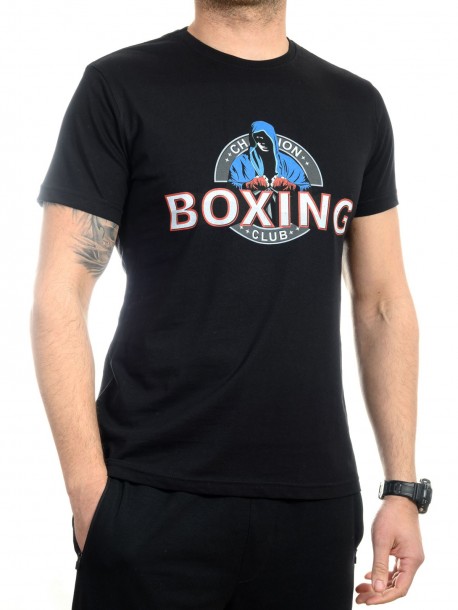 Tricou negru Boxing