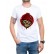 Tricou alb cu maimuță 1