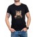 Tricou bărbătesc negru Gangsta Cat 1
