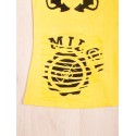 Tricou galben cu spatele spectaculos