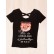 Tricou negru de dama cu decupat la spate