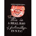Tricou negru de dama cu decupat la spate