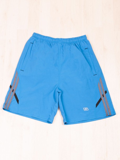 Pantaloni scurți de bărbați Bermuda în albastru deschis