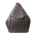 Rucsac din piele naturală - negru