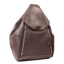Rucsac din piele naturală - maro